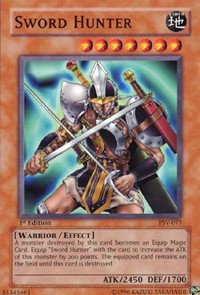 Sword Hunter - Pharaoh's Servant - Yu-Gi-Oh! card