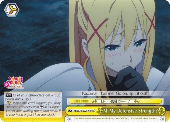 M-My Defensive Strength? (RRR)