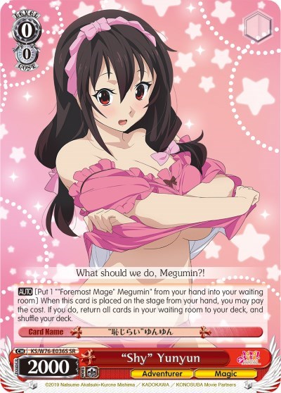 "Shy" Yunyun (SR) card