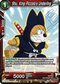 Shu, King Piccolo's Underling card art