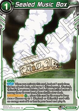 Sealed Music Box #DB3-074 — Draft Box 06 - Giant Force