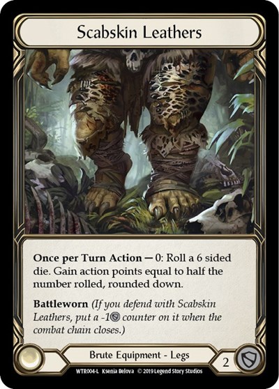 Scabskin Leathers Welcome to Rathe card price