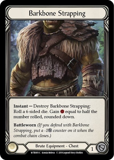 Barkbone Strapping Welcome to Rathe card price