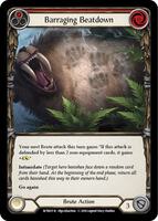 Barraging Beatdown (Red) - Welcome to Rathe - Flesh and Blood TCG