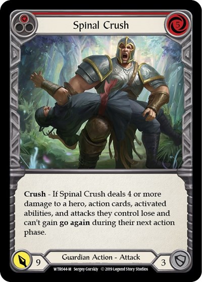 Spinal Crush Welcome to Rathe card price