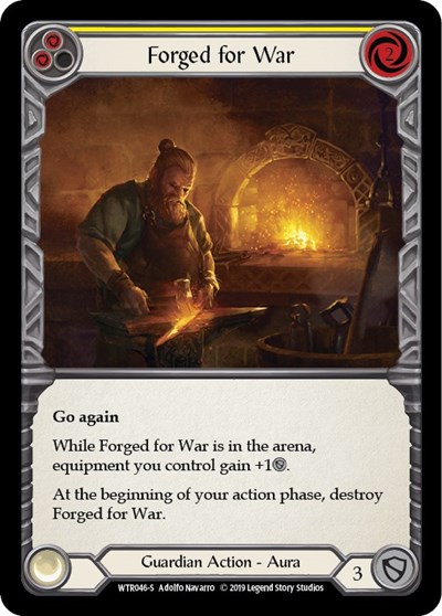 Forged for War Welcome to Rathe card price