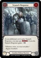Staunch Response (Blue) - Welcome to Rathe - Flesh and Blood TCG