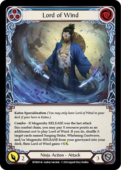 Lord of Wind Welcome to Rathe card price