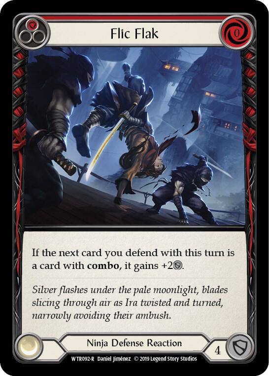 Flic Flak (Red) - Welcome to Rathe - Flesh and Blood TCG