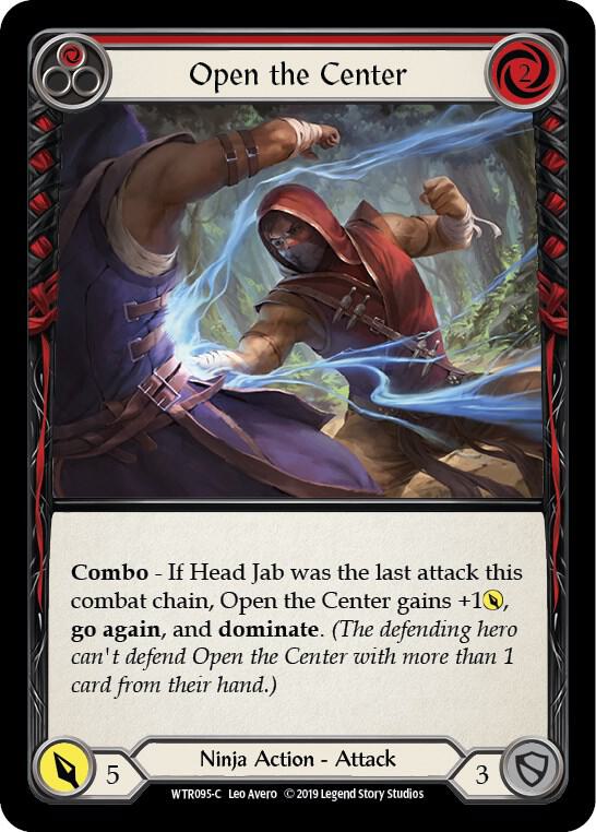 Open the Center (Red) - Welcome to Rathe - Flesh and Blood TCG
