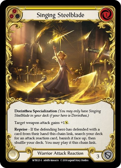 Singing Steelblade Welcome to Rathe card price