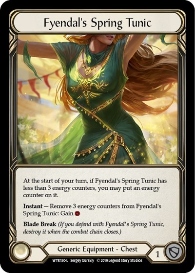 Fyendal's Spring Tunic card