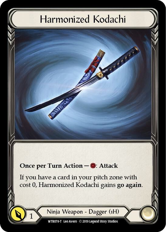 Harmonized Kodachi // Rhinar, Reckless Rampage