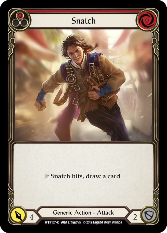 Snatch (Red) - Welcome to Rathe - Flesh and Blood TCG - TCGplayer.com