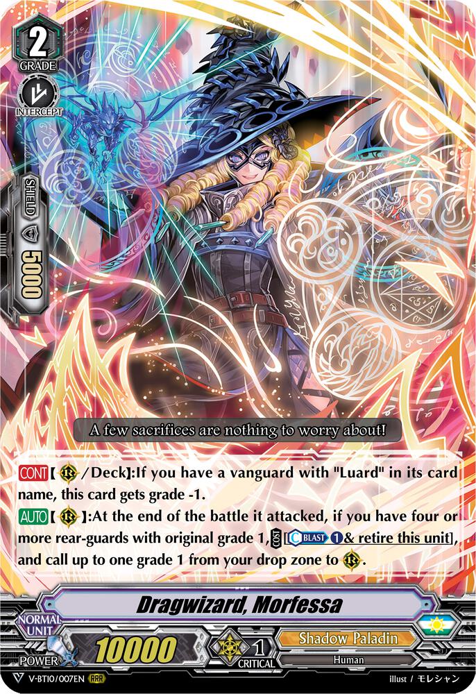 Dragwizard, Morfessa - V-BT10: Phantom Dragon Aeon - Cardfight