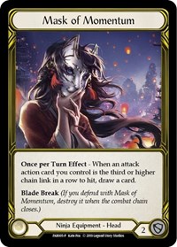 Mask of Momentum (Golden) - FAB005
