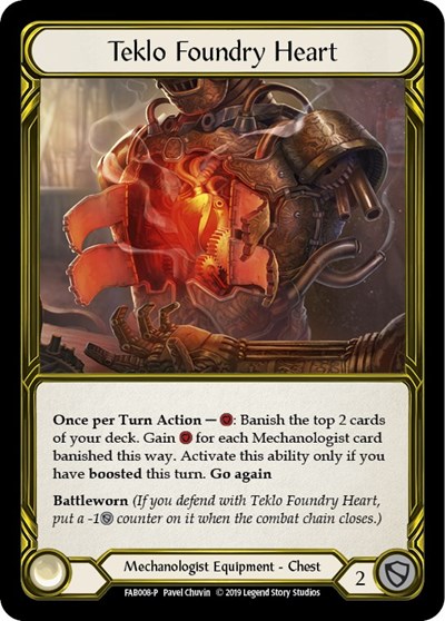 Teklo Foundry Heart Golden