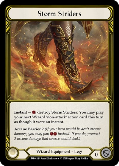 Storm Striders Golden