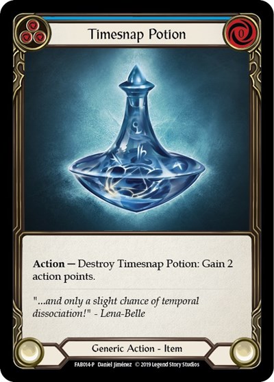 Timesnap Potion - FAB014 Flesh and Blood: Promo Cards card price