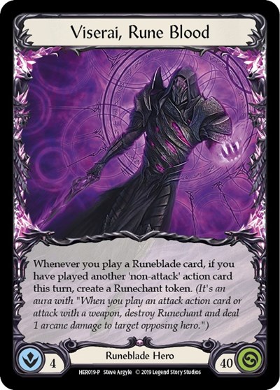 Viserai, Rune Blood (Rainbow) - HER019 card