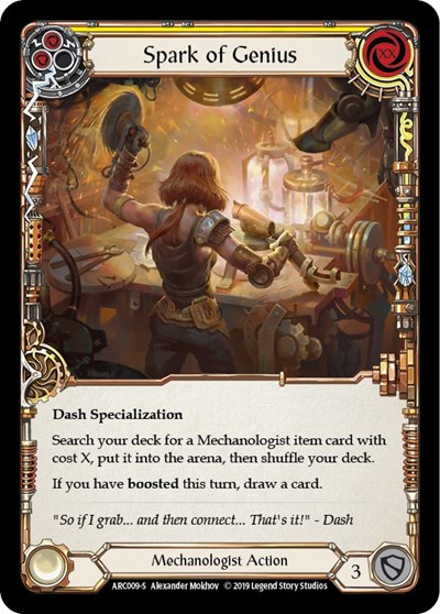 Spark of Genius Arcane Rising card price