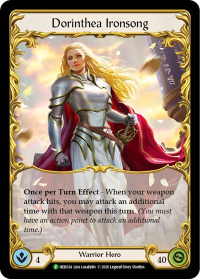 Dorinthea Ironsong (Rainbow) - HER024 Flesh and Blood: Promo Cards card price