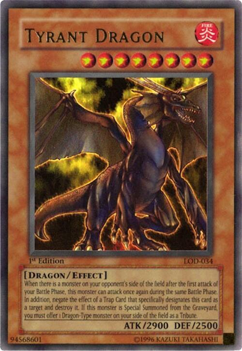 Tyrant Dragon - Legacy of Darkness - YuGiOh - TCGplayer.com