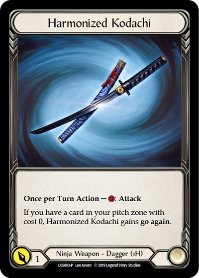 Harmonized Kodachi - LGS003 card