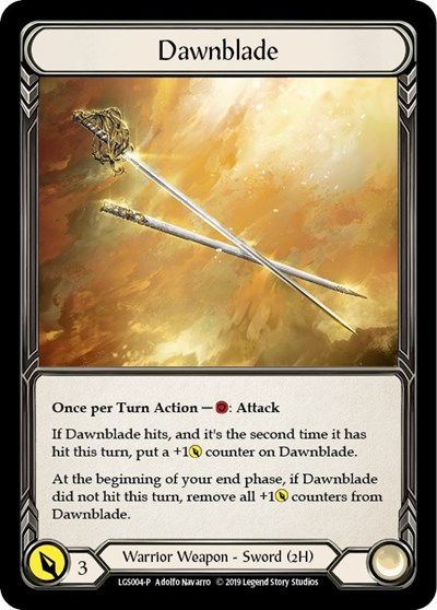 Dawnblade - LGS004 Flesh and Blood: Promo Cards card price