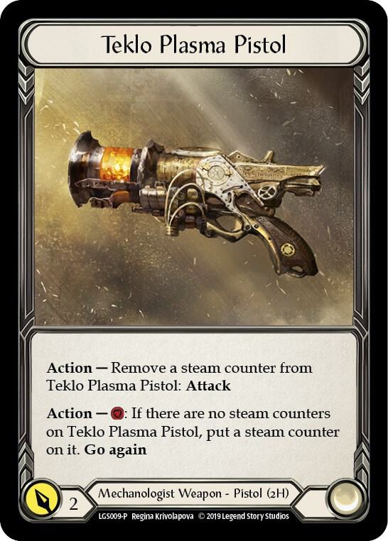 Teklo Plasma Pistol - LGS009 - Flesh and Blood: Promo Cards