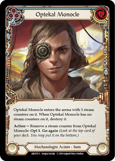 Optekal Monocle Arcane Rising card price