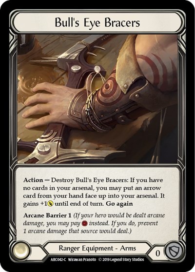 Bull's Eye Bracers Arcane Rising card price