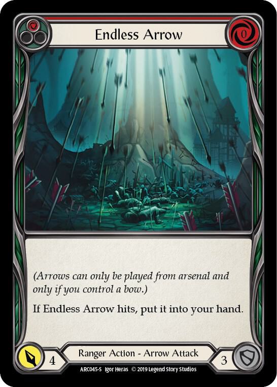 Endless Arrow - Arcane Rising - Flesh and Blood TCG - TCGplayer.com