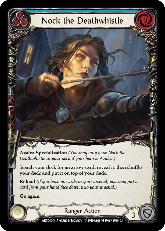 Nock the Deathwhistle - Arcane Rising - Flesh and Blood TCG