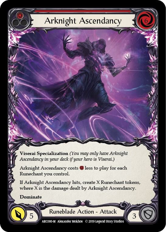 Arknight Ascendancy - Arcane Rising - Flesh and Blood TCG