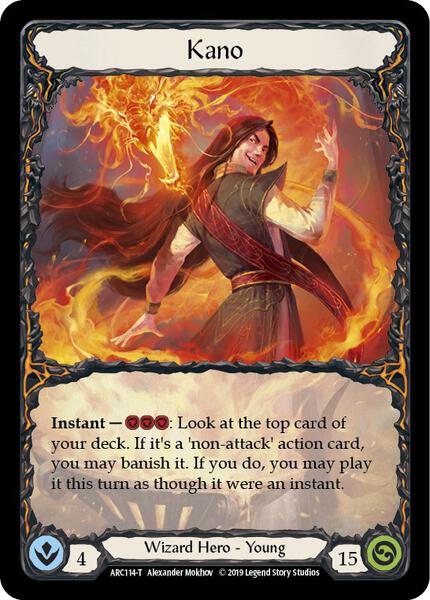 Kano // Kano, Dracai of Aether - Arcane Rising - Flesh and Blood