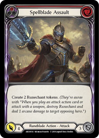 Spellblade Assault (Red) Arcane Rising card price