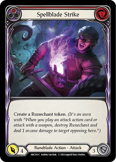 Spellblade Strike (Red) Arcane Rising card price