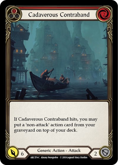 Cadaverous Contraband Red