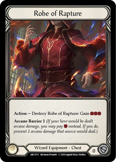 Robe of Rapture Arcane Rising card price