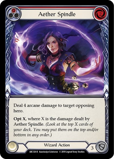 Aether Spindle (Red) Arcane Rising card price