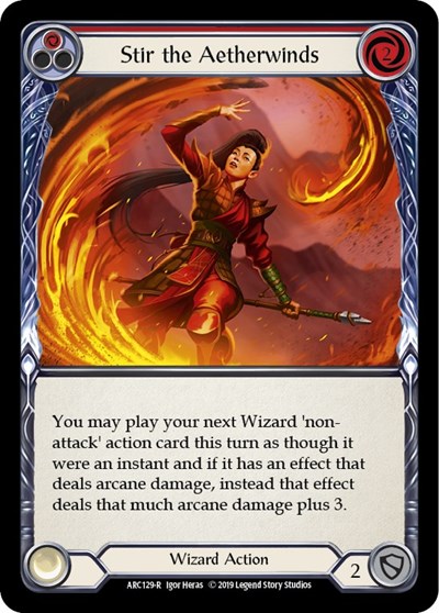 Stir the Aetherwinds (Red) Arcane Rising card price