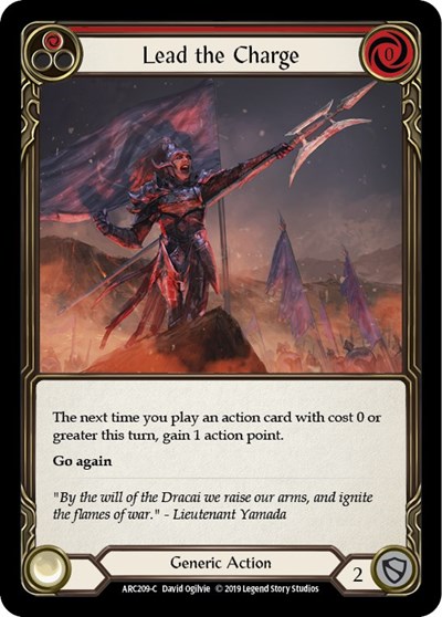 Lead the Charge Red