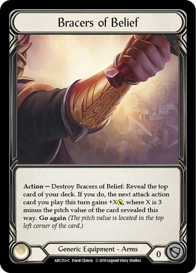Bracers of Belief Arcane Rising card price