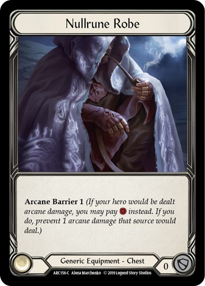 Nullrune Robe Arcane Rising card price