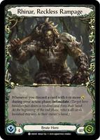 Rhinar, Reckless Rampage - Crucible of War - Flesh and Blood TCG
