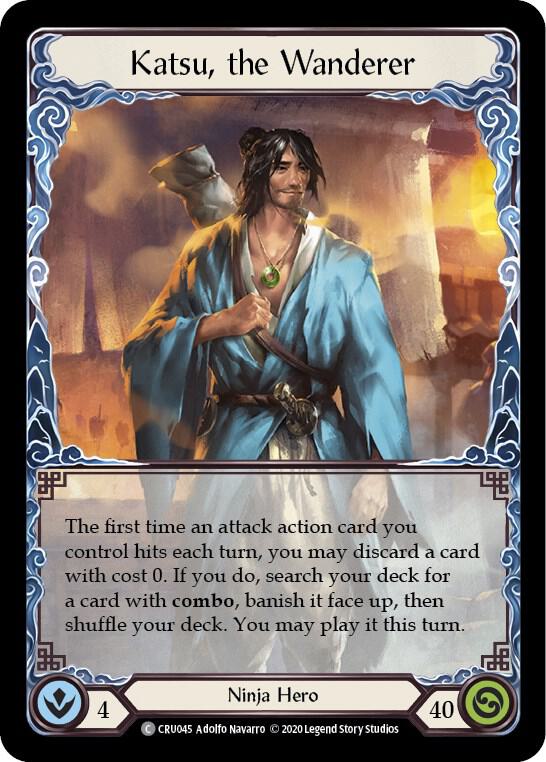 Katsu, the Wanderer - Crucible of War - Flesh and Blood TCG