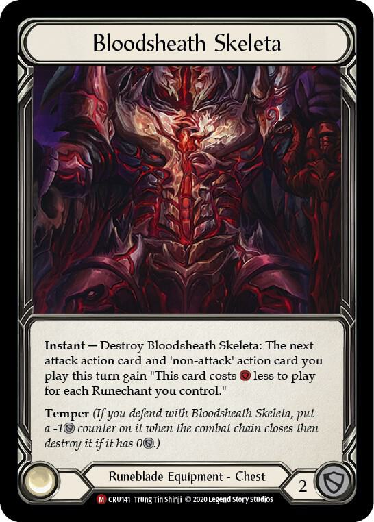 Bloodsheath Skeleta - Crucible of War - Flesh and Blood TCG