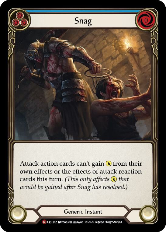 その他 Flesh and Blood Snag 1st RF Snag - Crucible of War - Flesh and Blood TCG - TCGplayer.com