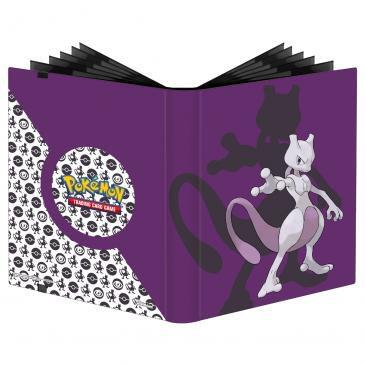mewtwo pokemon card binder Team Rocket's EX Collection Elastic strap holds the binder securely shut when not in use Pokmon Laser Engraved Binder/ Made